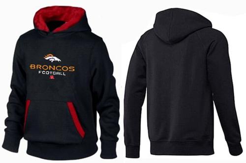 NFL Men's Nike Denver Broncos Critical Victory Pullover Hoodie - Black/Red